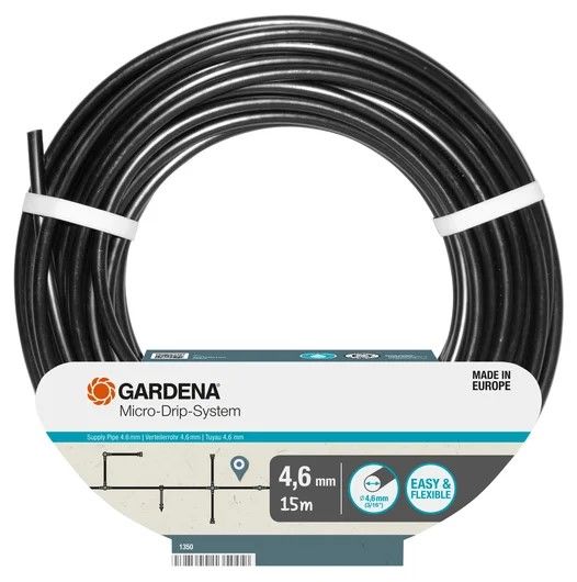 Gardena Micro-Drip-System elosztócső, 4.6 mm (3/16"), 15 m/tekercs termék fő termékképe