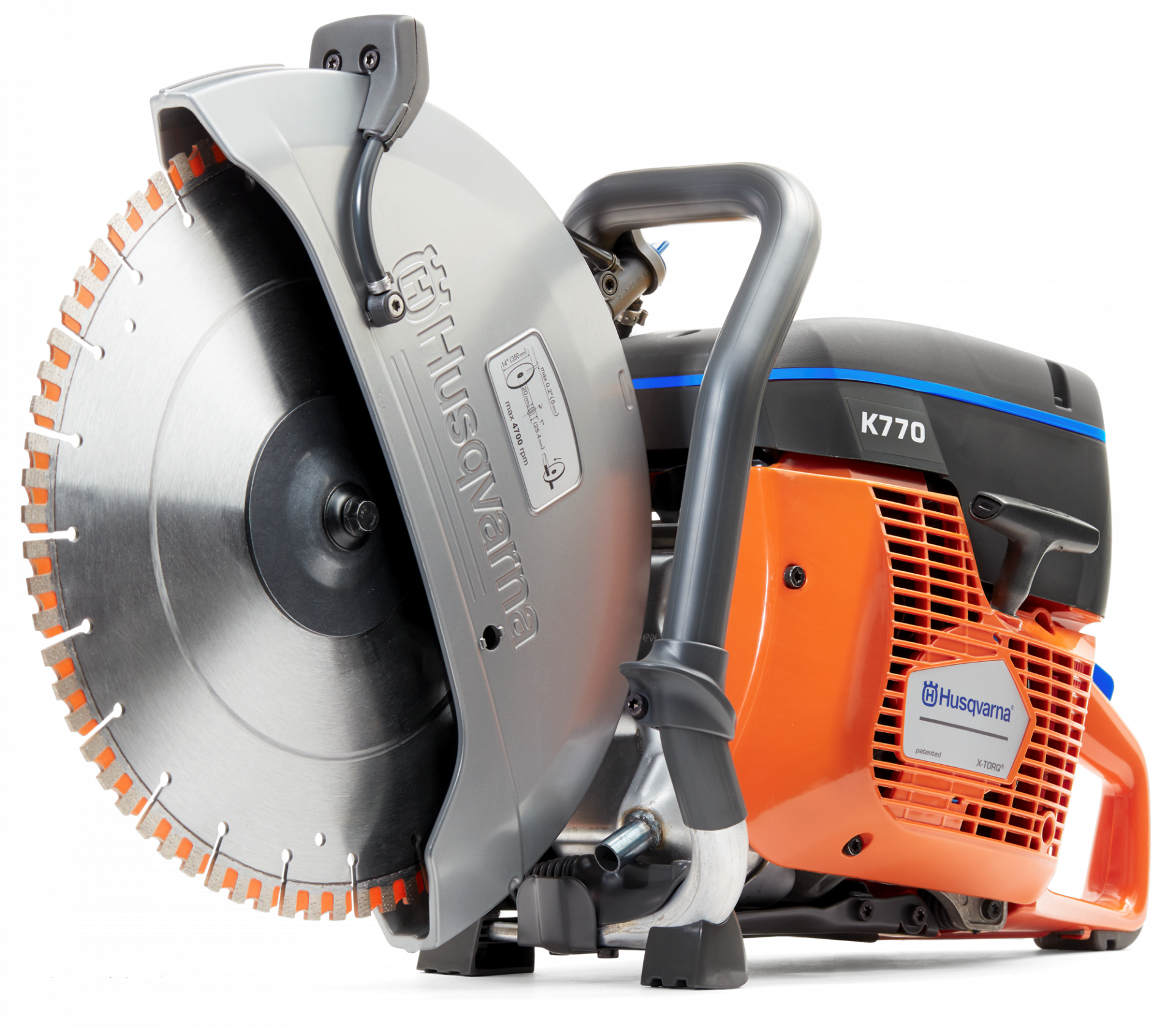 Husqvarna K 770 OILGUARD benzinmotoros beton- és fémdaraboló, Ø 350 mm termék fő termékképe