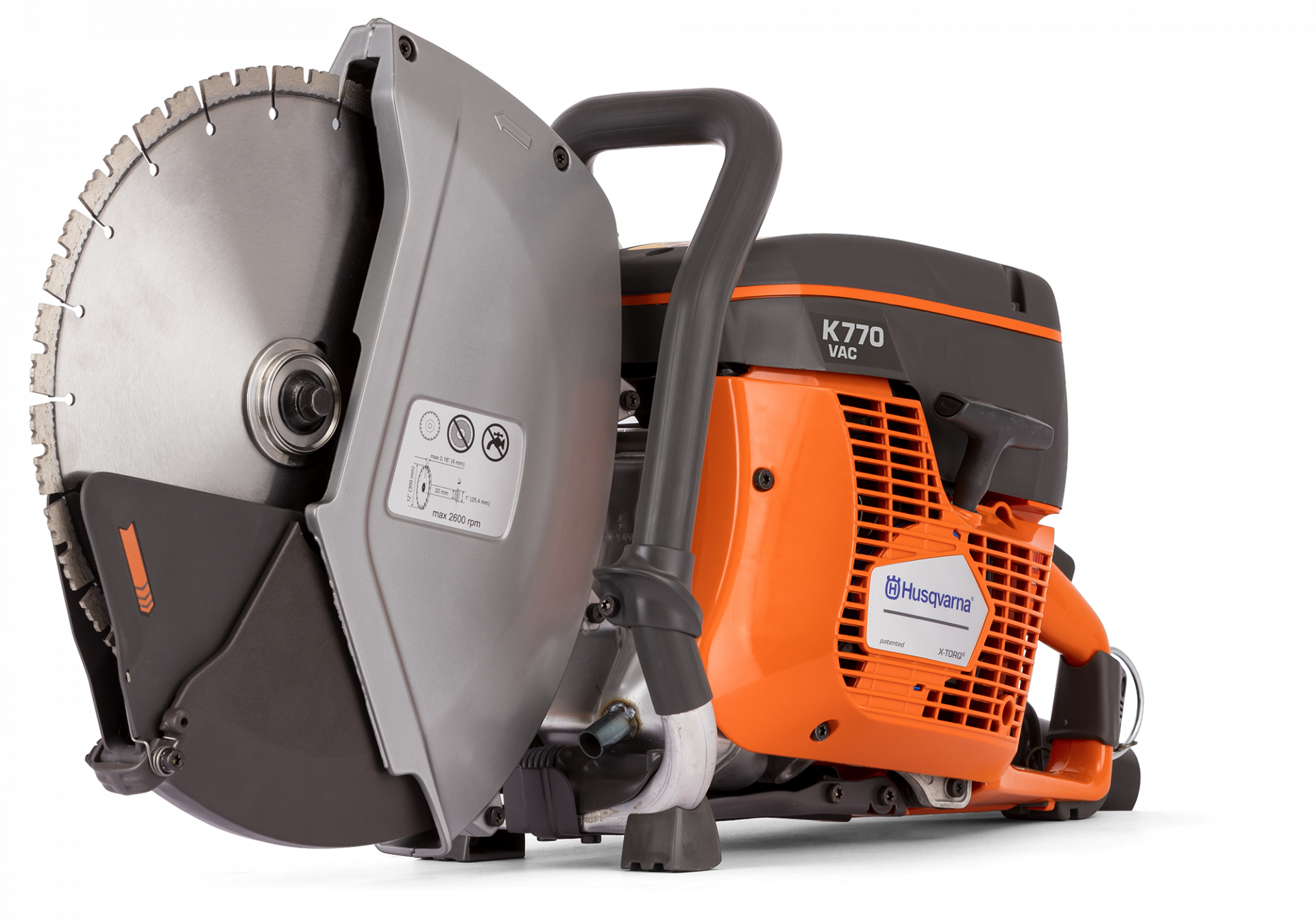 Husqvarna K 770 VAC benzinmotoros beton- és fémdaraboló, Ø 300 mm termék fő termékképe