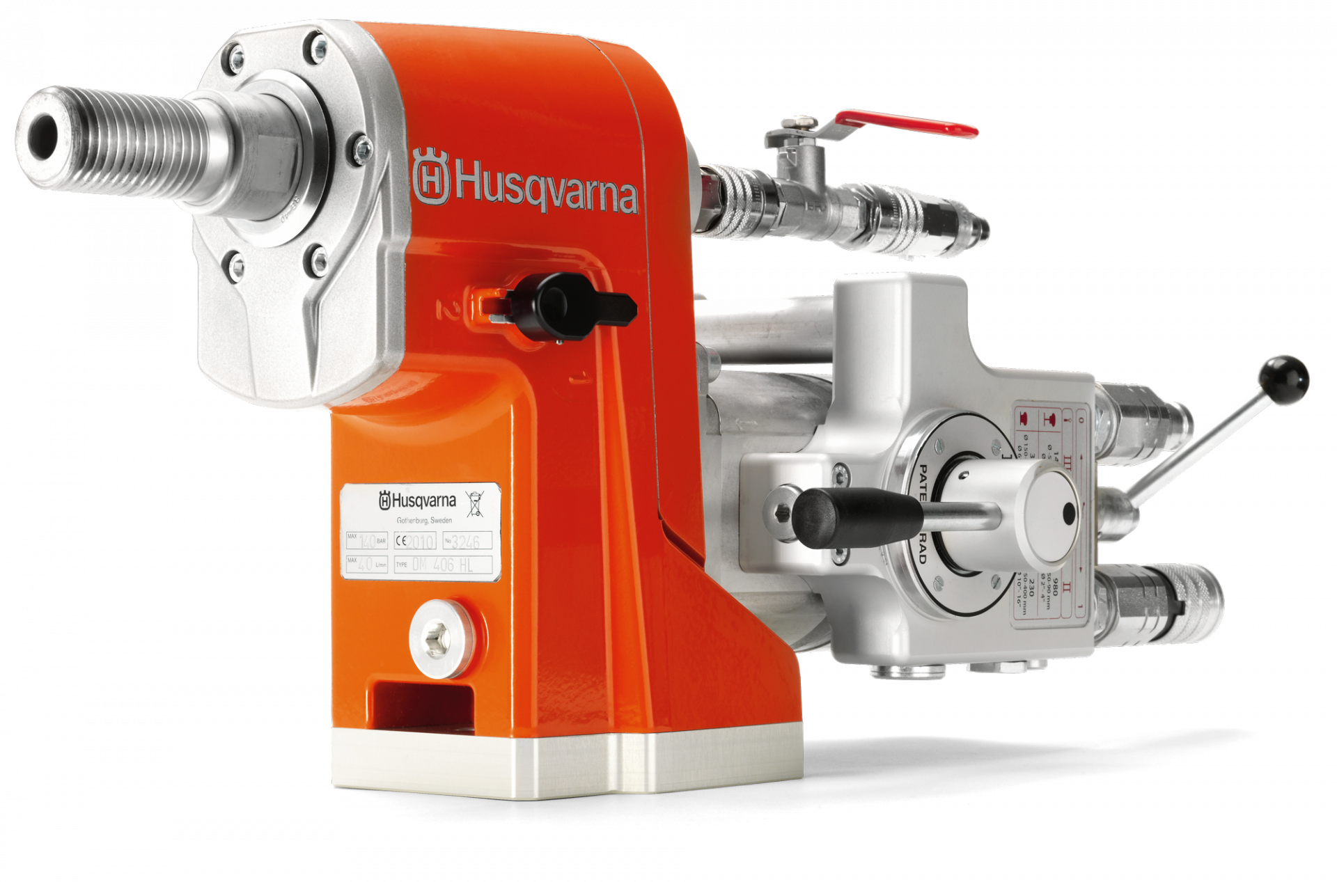 Husqvarna DM 406 H fúrómotor, hidraulikus, 1 1/4" 7 UNC orsó termék fő termékképe